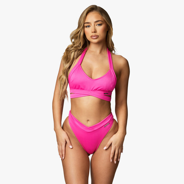 Gym King Miami Bikini Top - Hot Pink