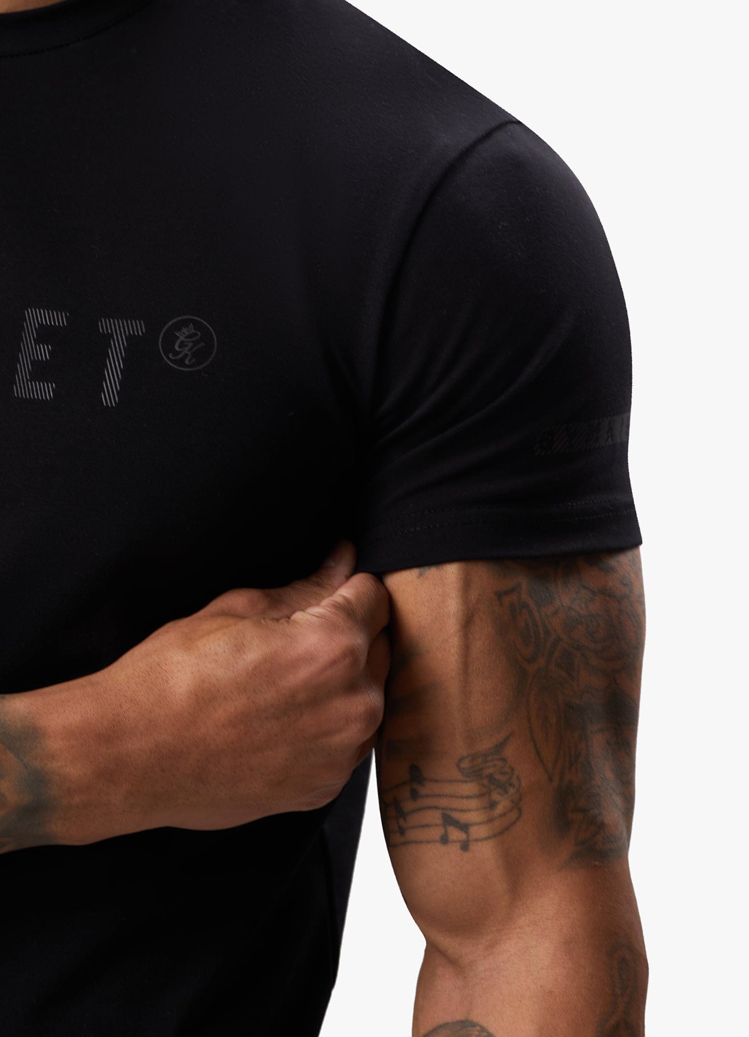 Gym King Mindset Jersey Tee - Black
