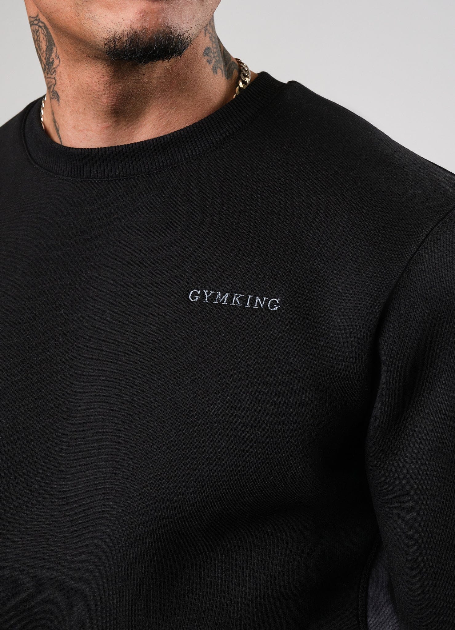 Gym King Momentum Crew - Black