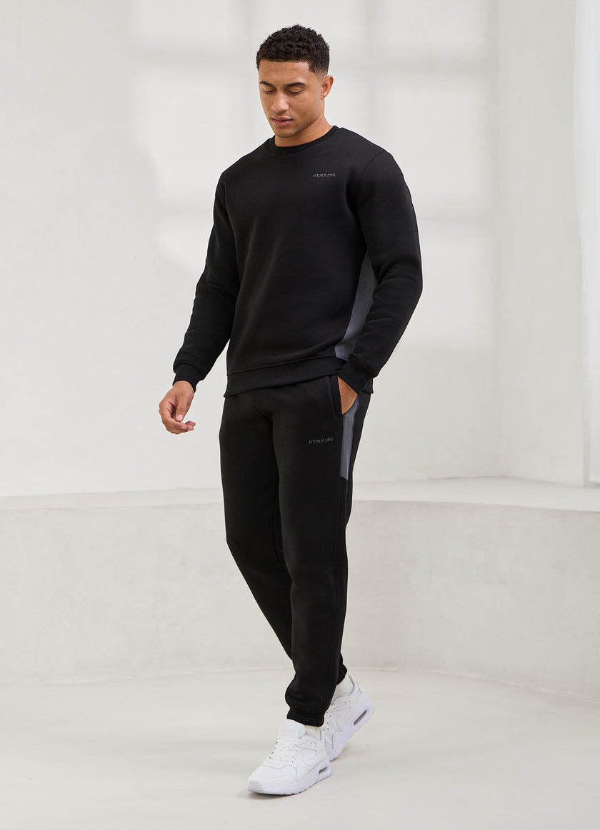 Gym King Momentum Tracksuit - Black