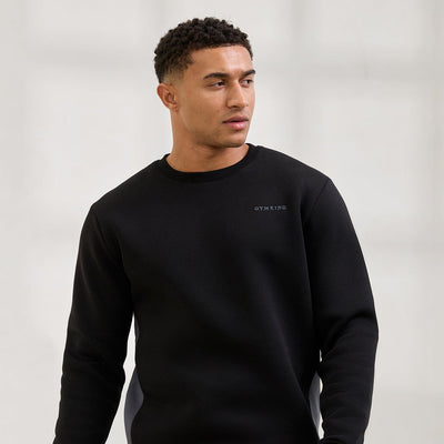Gym King Momentum Crew - Black