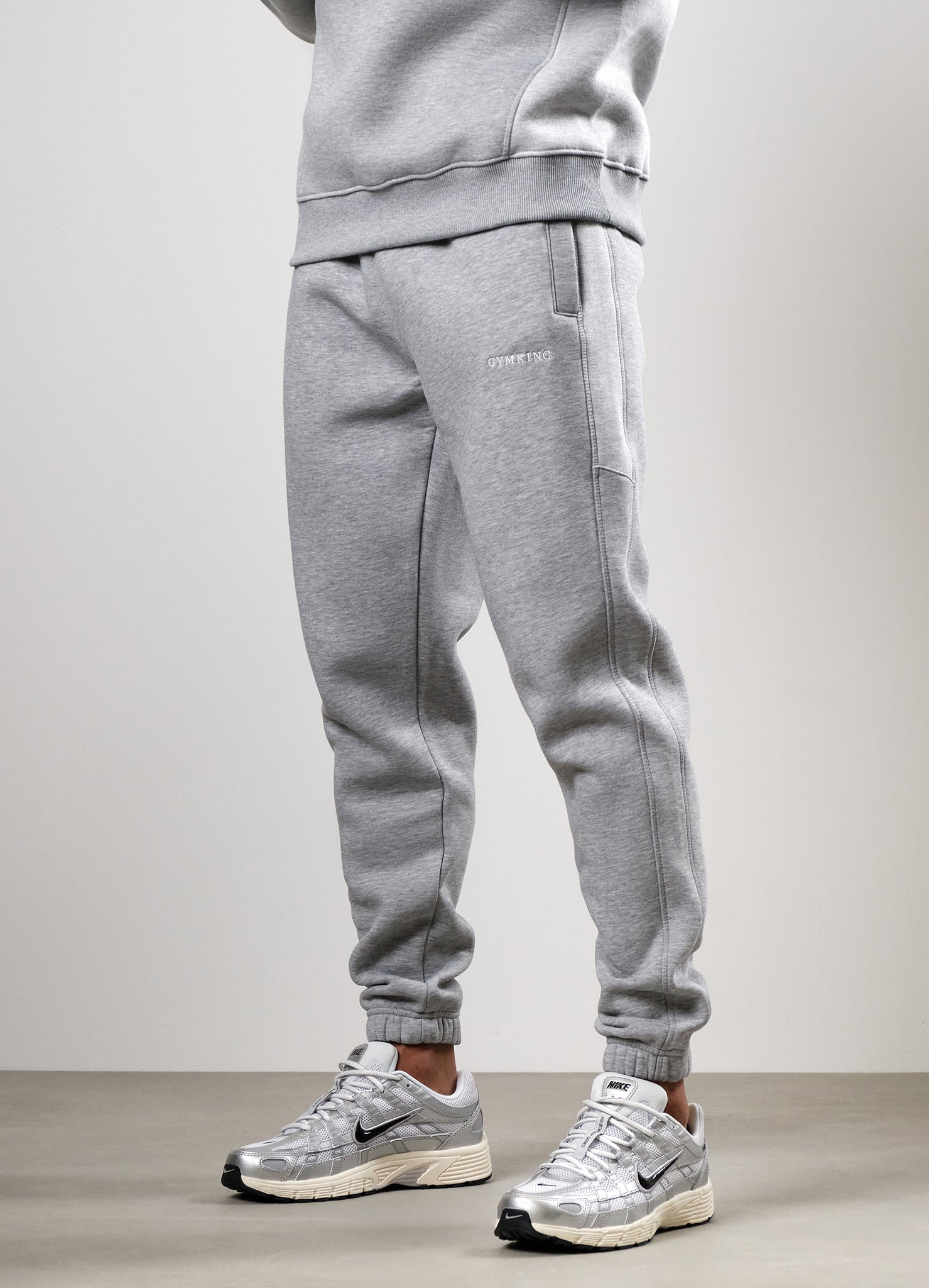 Gym King Momentum Jogger - Grey Marl