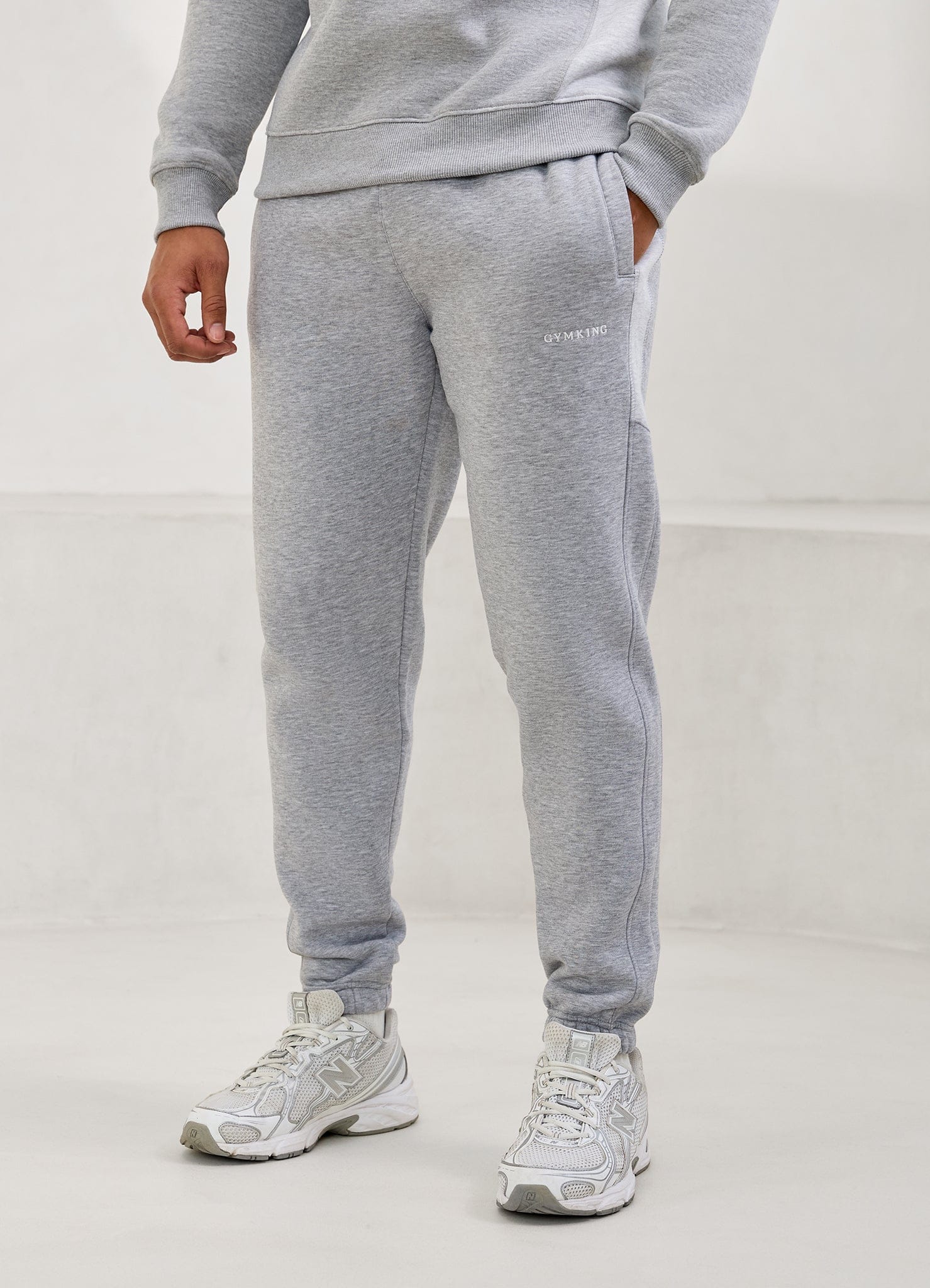 Gym King Momentum Jogger - Grey Marl