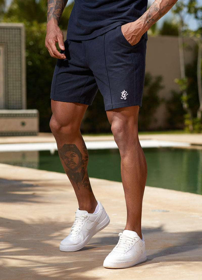 Gym King Riviera Signature Short - Navy