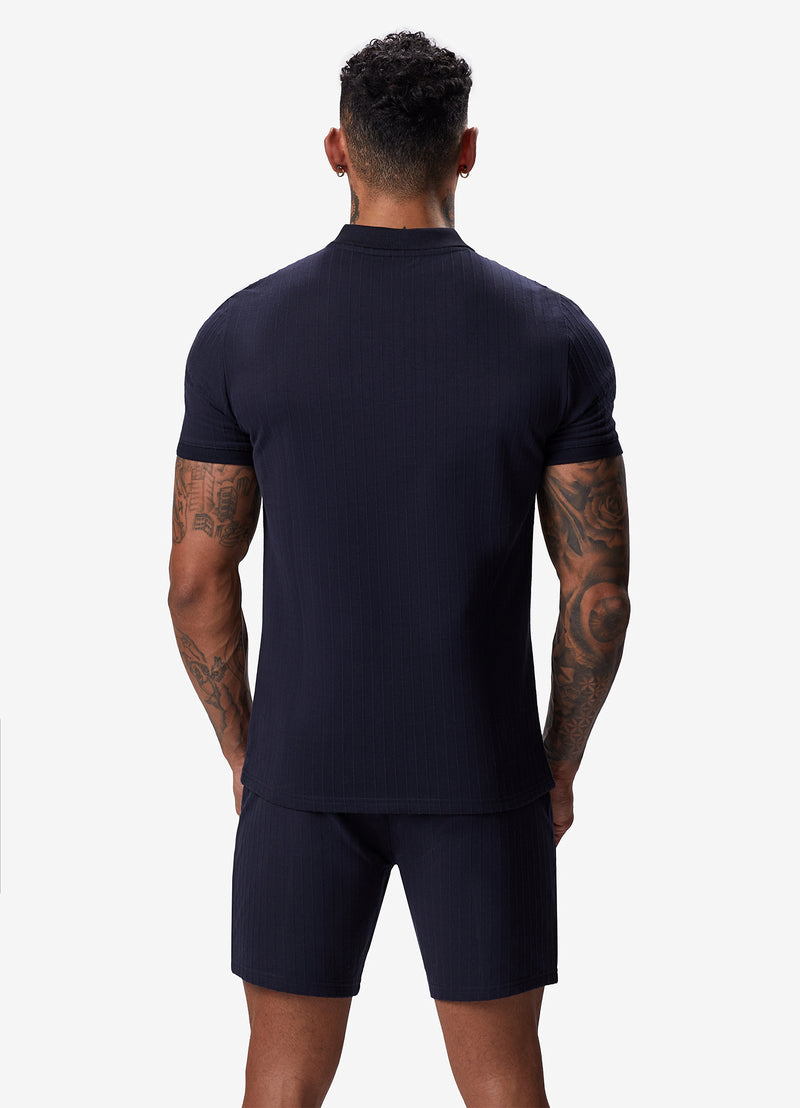 Gym King Riviera Signature Polo - Navy