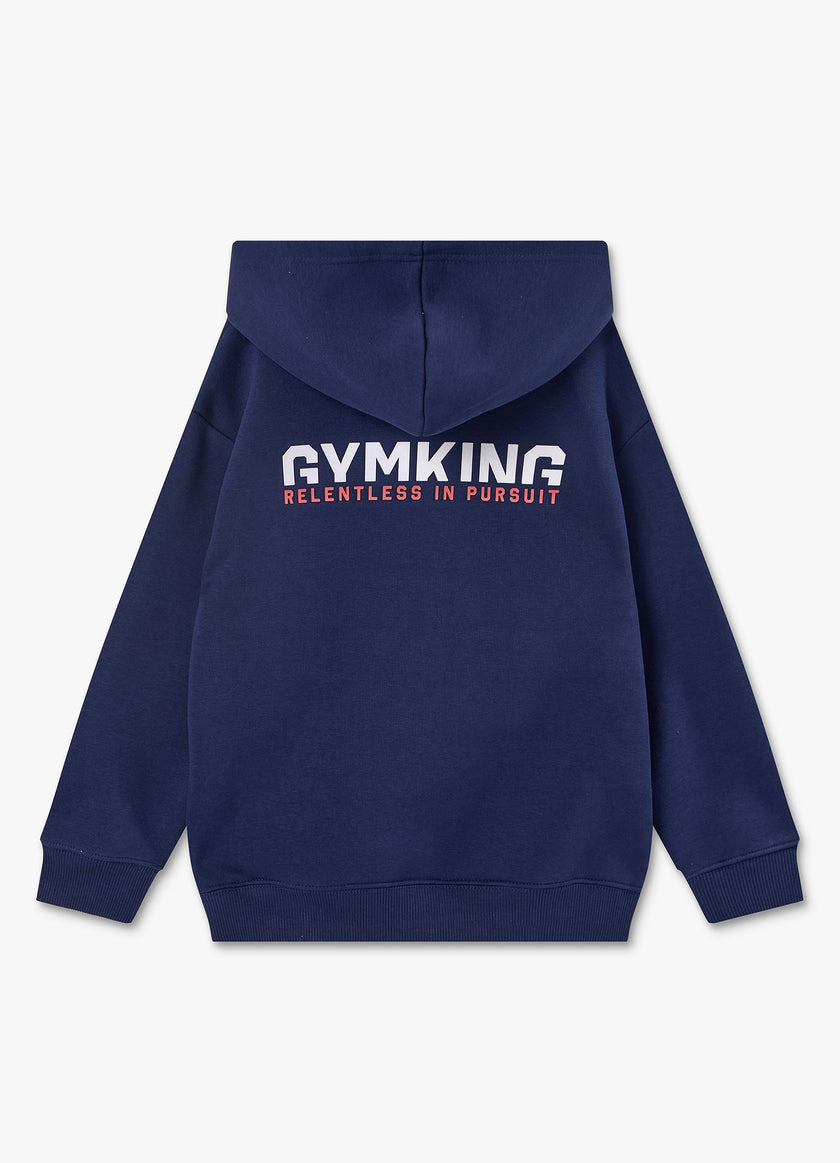 Gym King Kids Relentless Hood - Imperial Blue