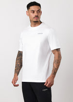 Gym King Nothing Beats Belief 2.0 Jersey T-Shirt - White thumbnail