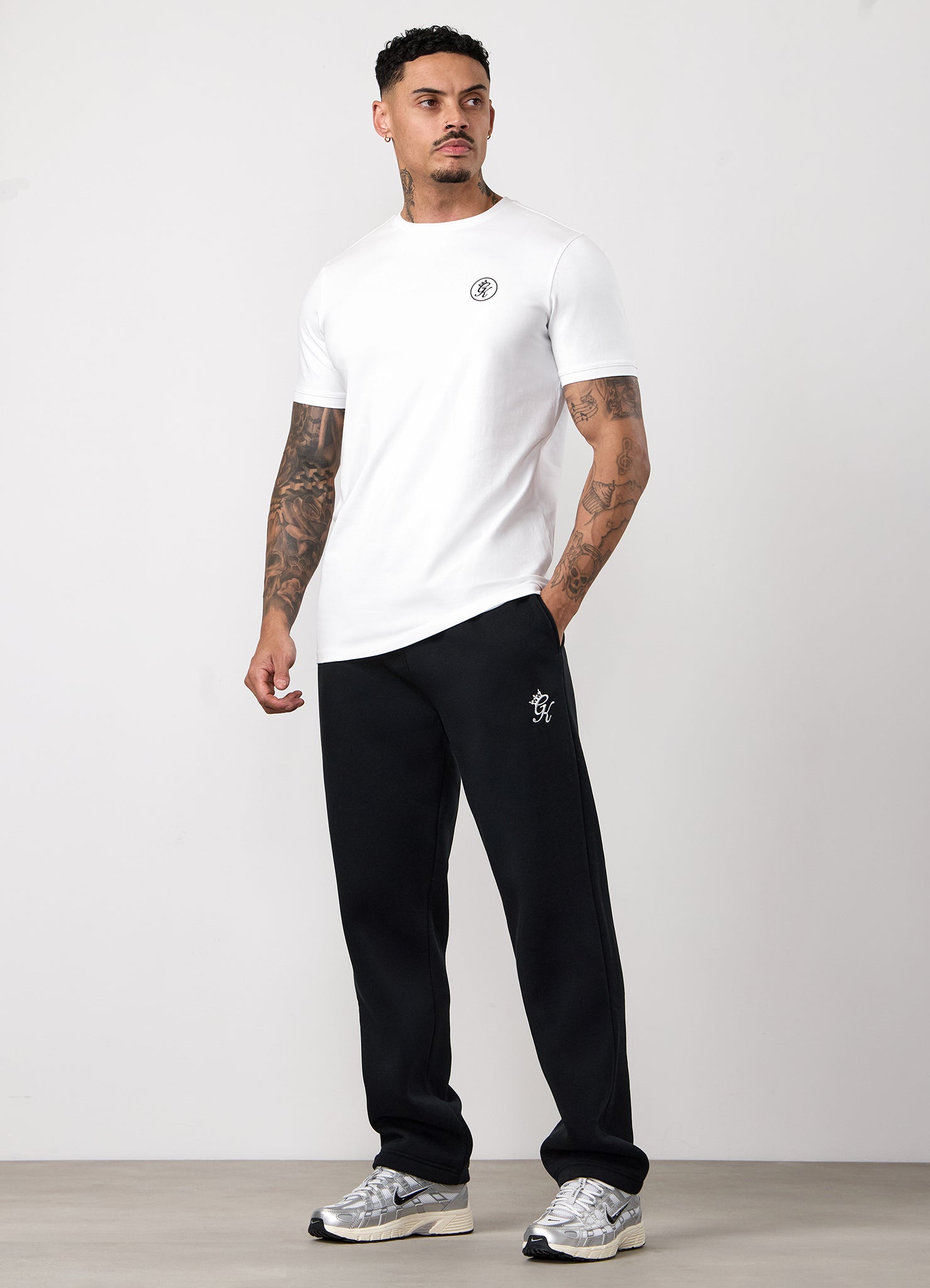 Gym King Nothing Beats Belief Tee - White