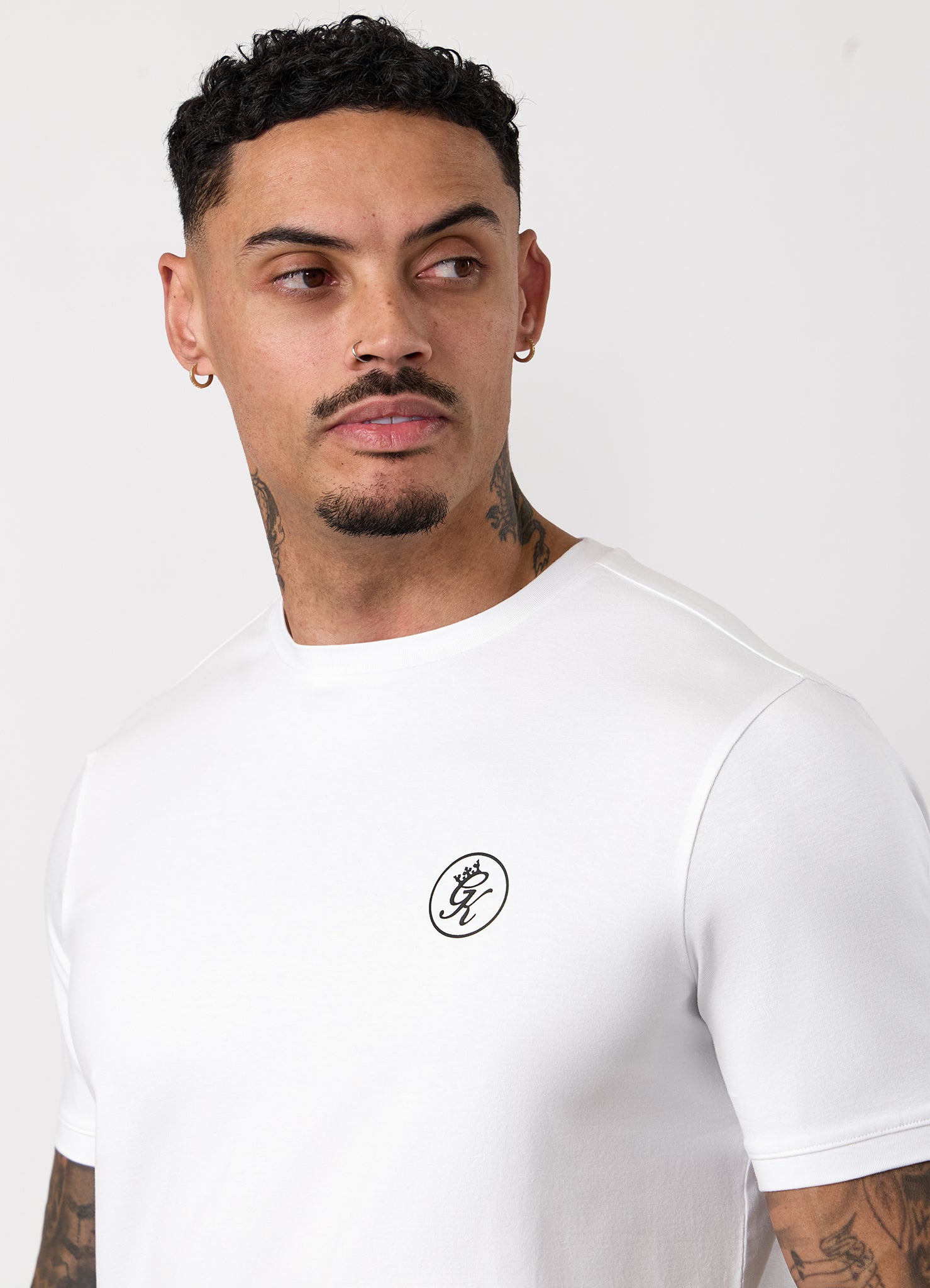 Gym King Nothing Beats Belief Tee - White