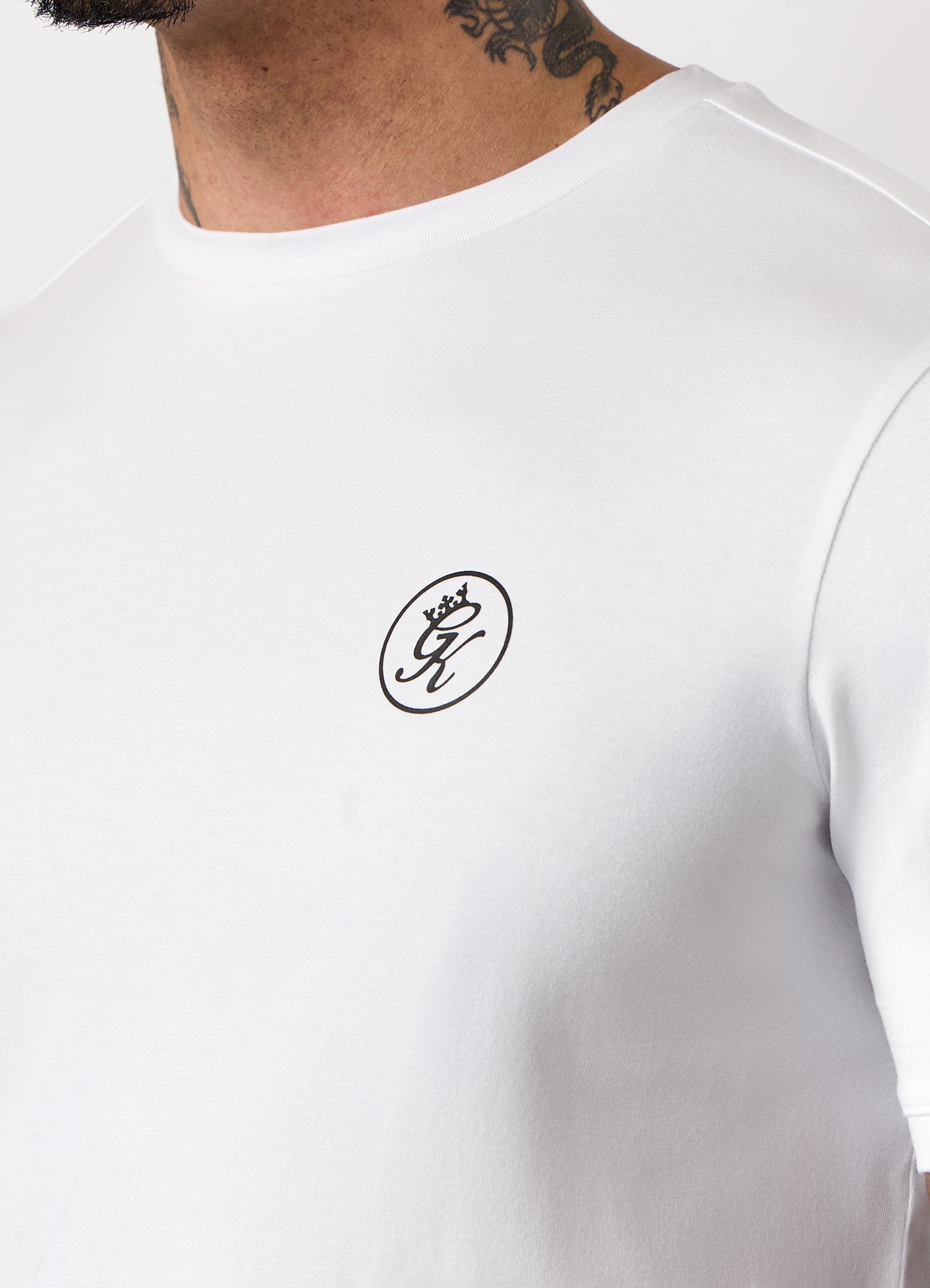 Gym King Nothing Beats Belief Tee - White