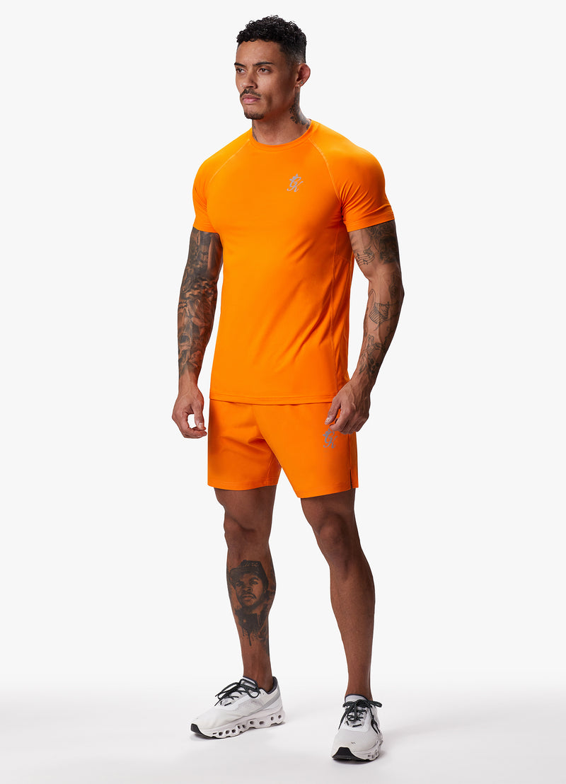 Gym King Energy 6" Short - Tangerine