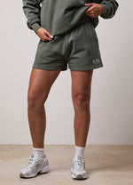GKW Oversized Crew and Shorts - Dusk Green