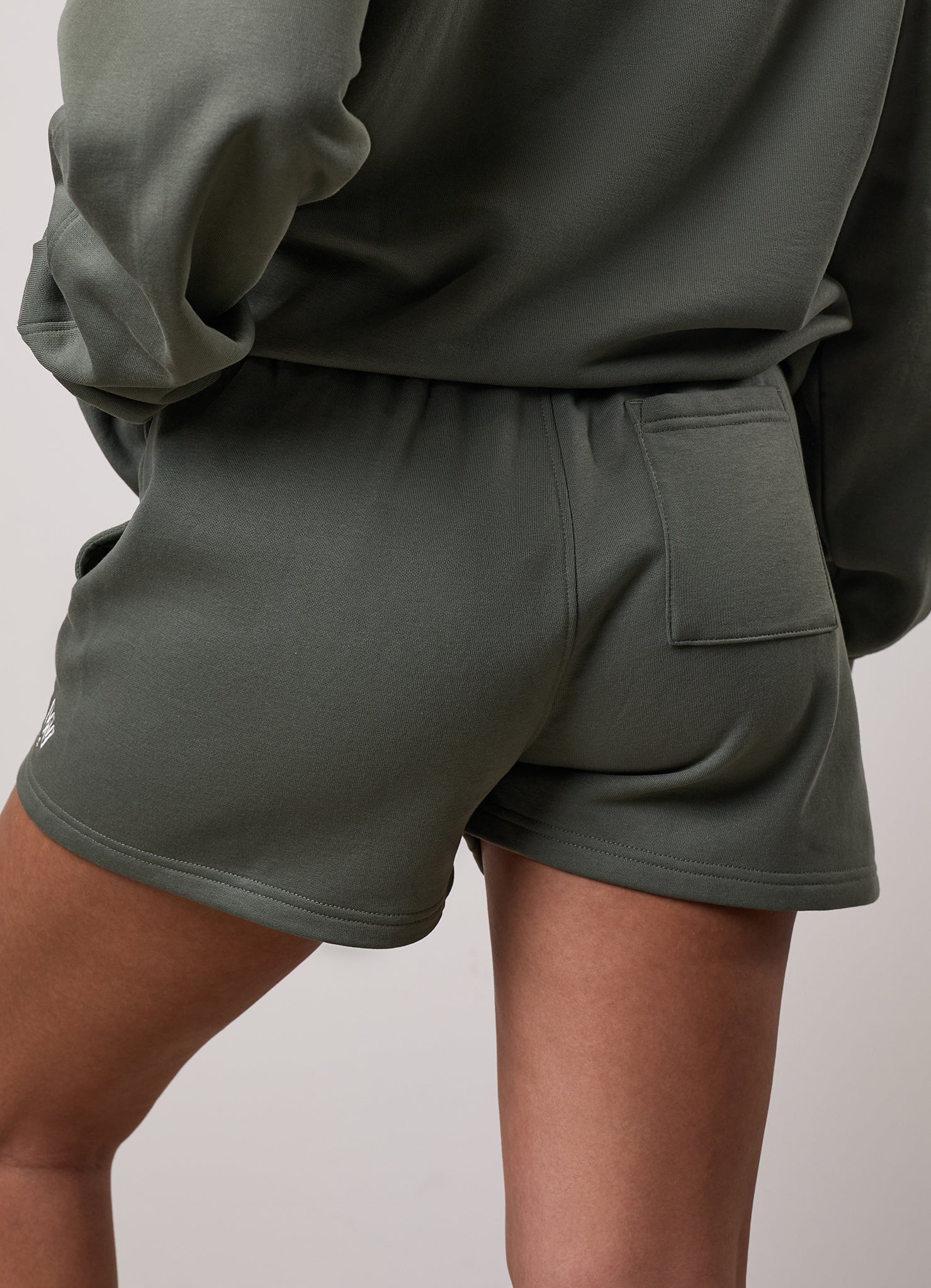 GKW Oversized Crew and Shorts - Dusk Green