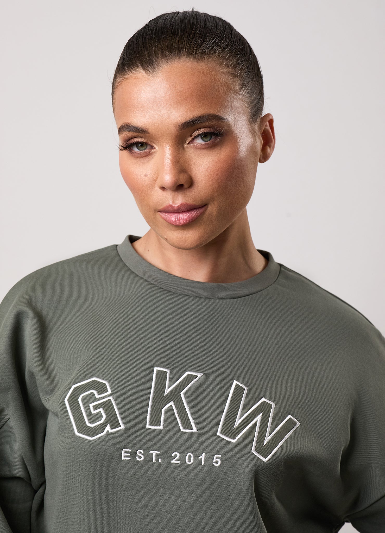 GKW Oversized Crew and Shorts - Dusk Green