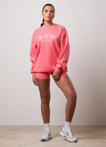 GKW Oversized Crew - Spiced Coral