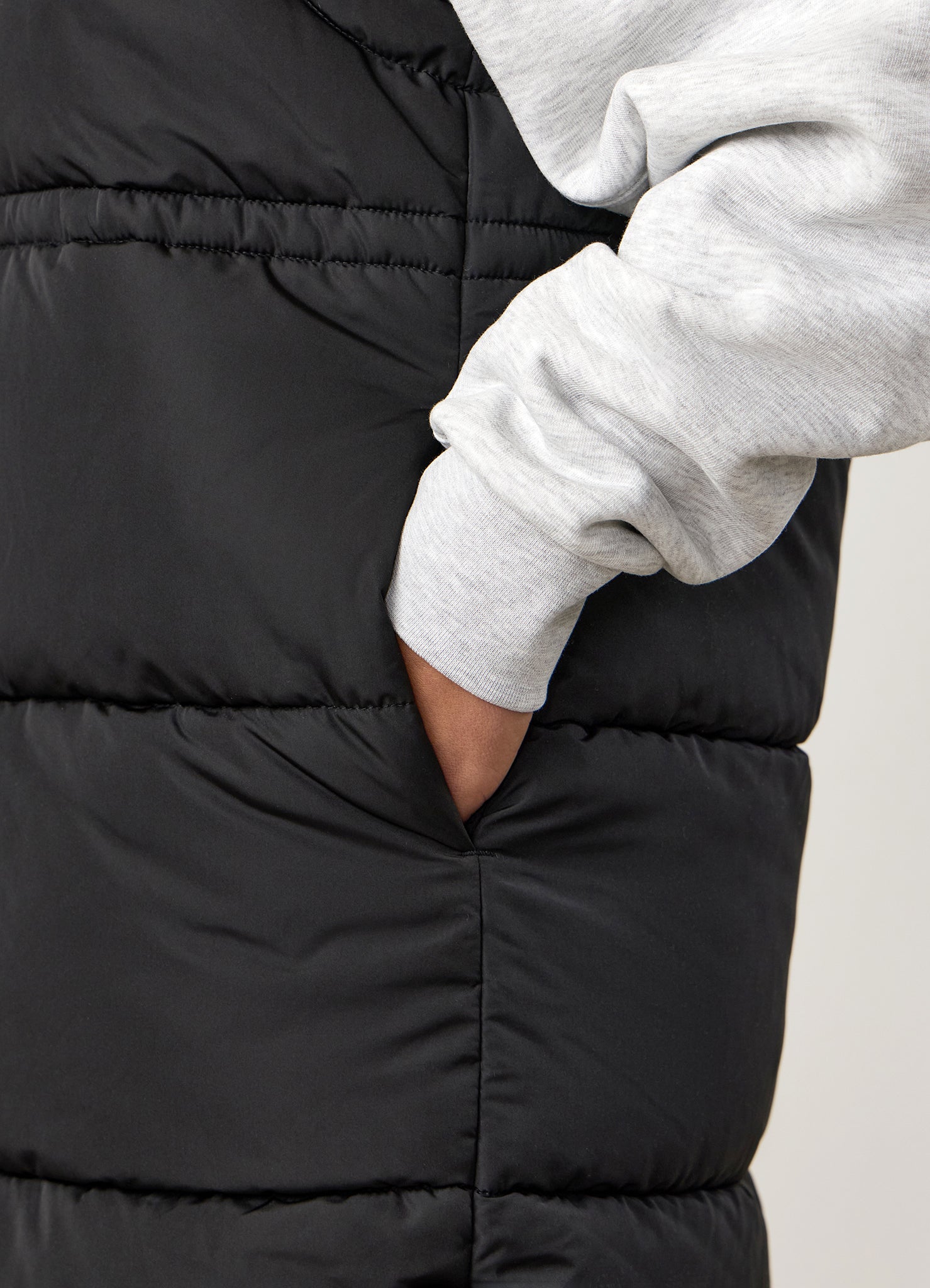 Gym King Longline Gilet - Black