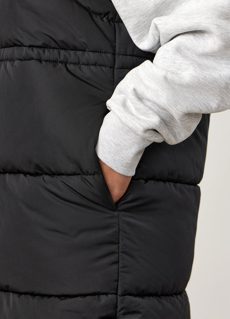 Gym King Longline Gilet - Black