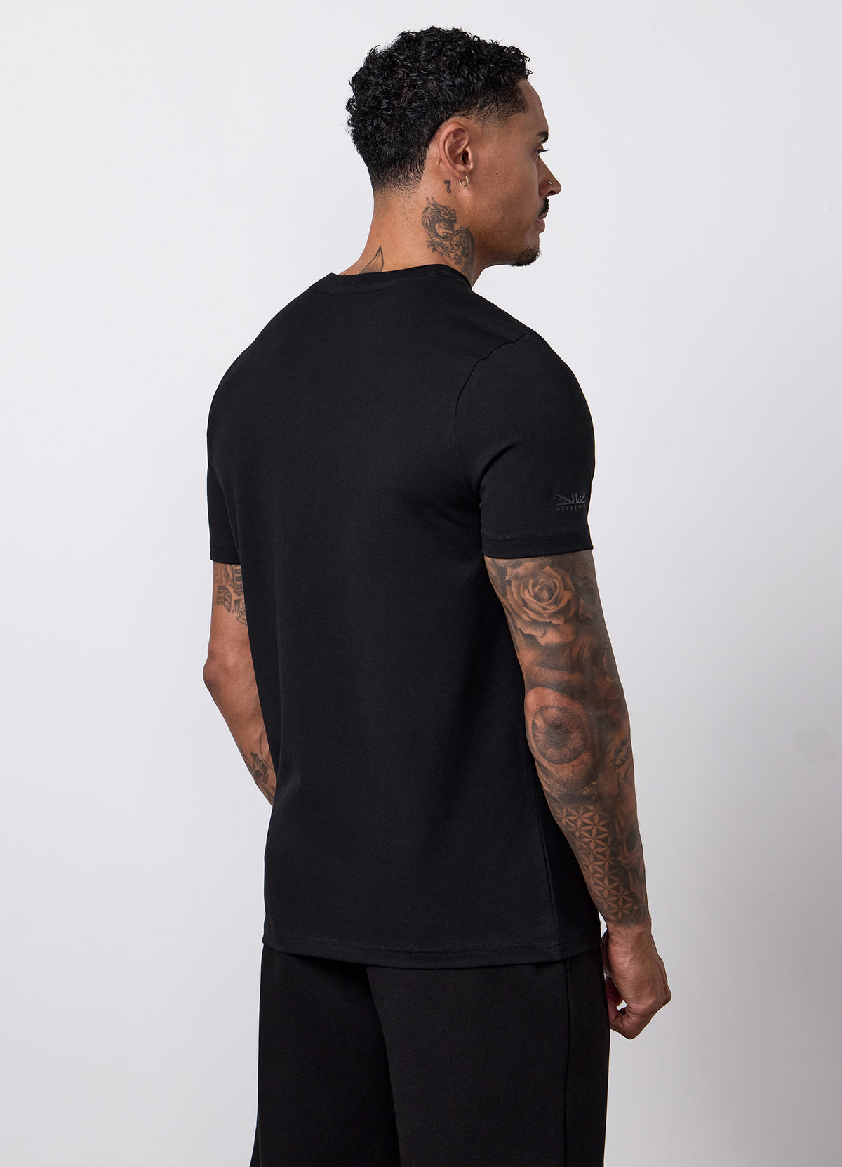 Gym King Patriot Regular Fit T-Shirt - Black