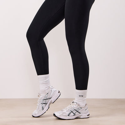 Gym King Peach Luxe Legging - Black Luxe