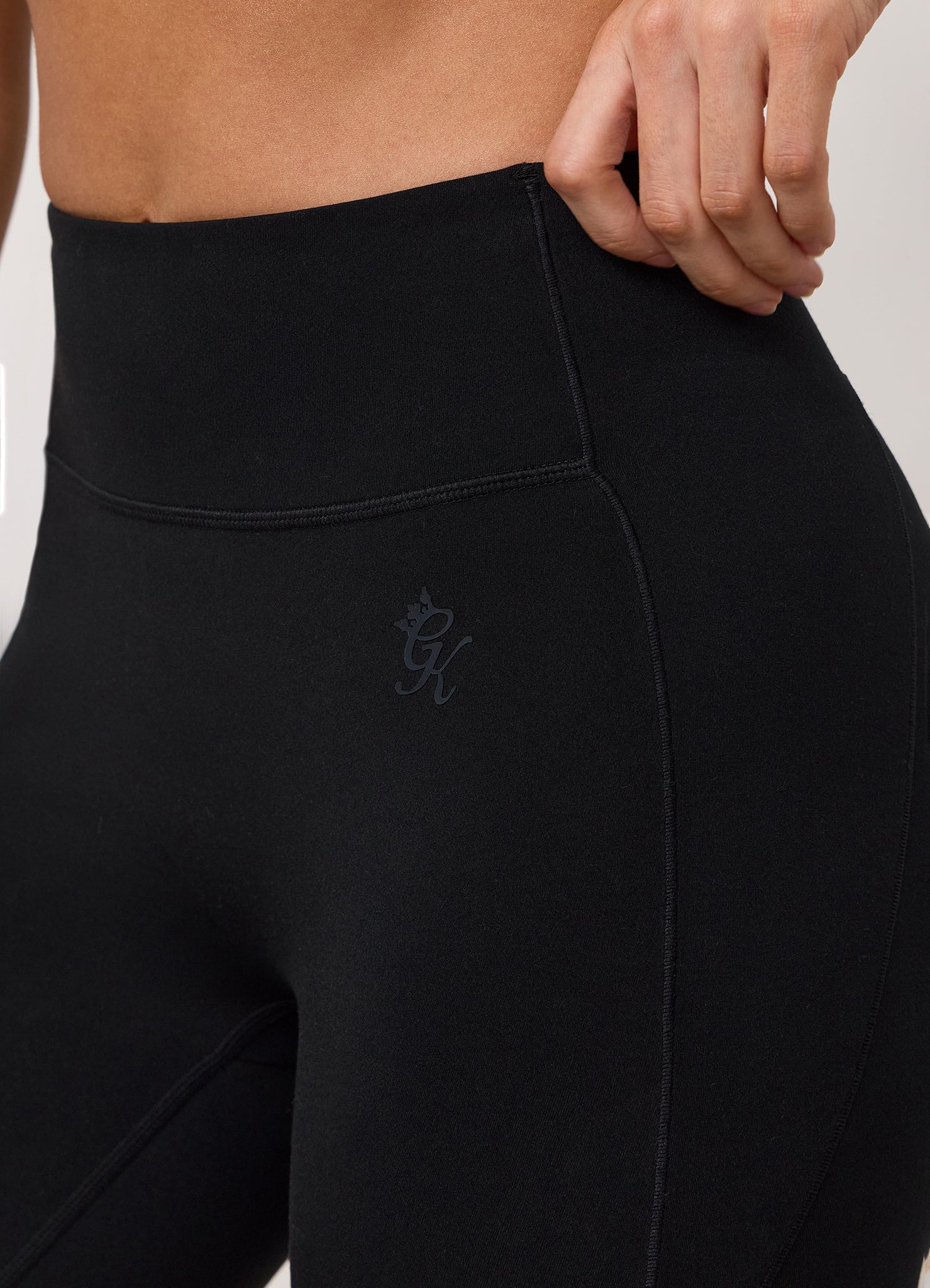 Gym King Peach Luxe Redefined Legging - Black