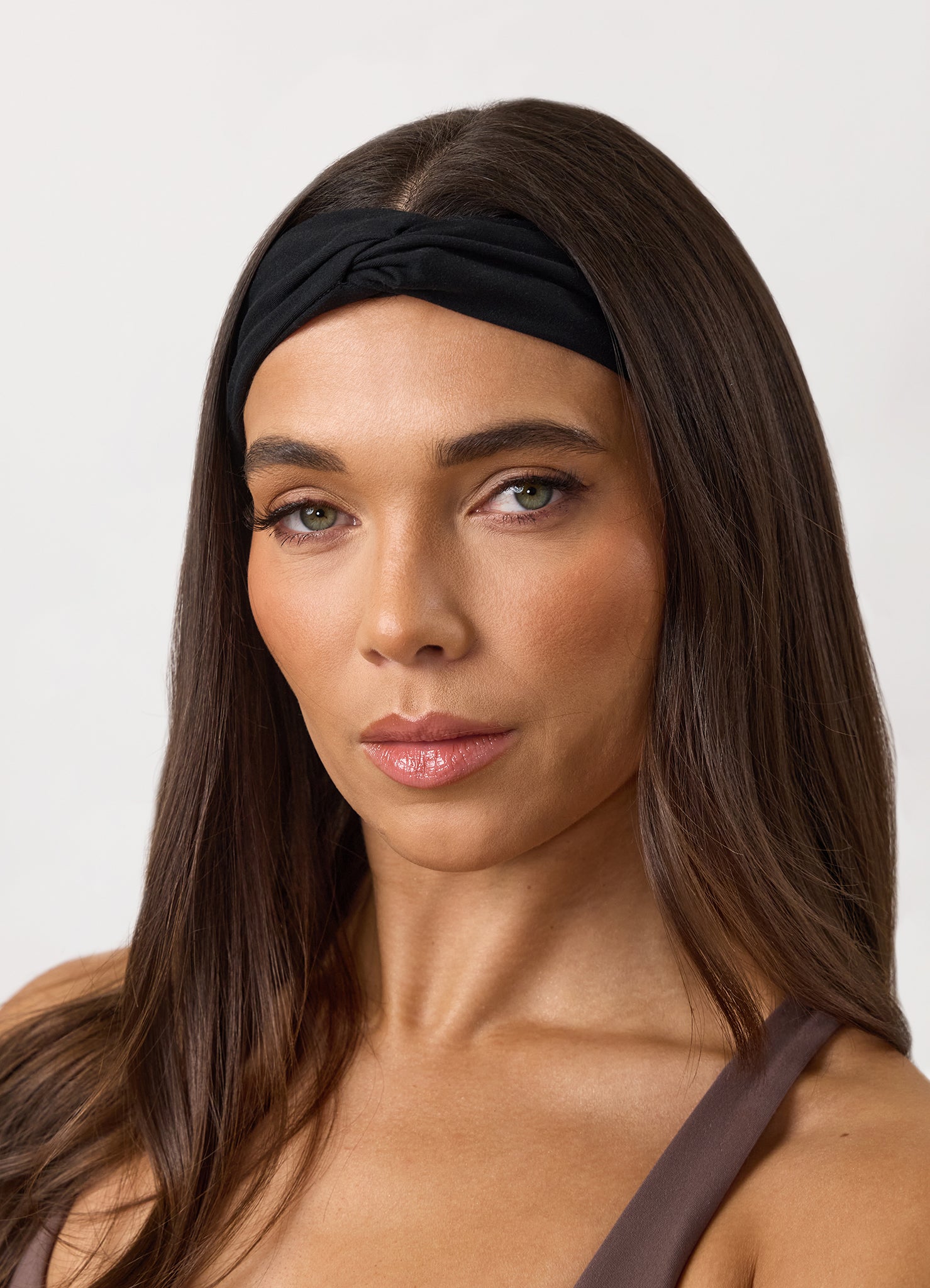 Gym King Twisted Headband - Black