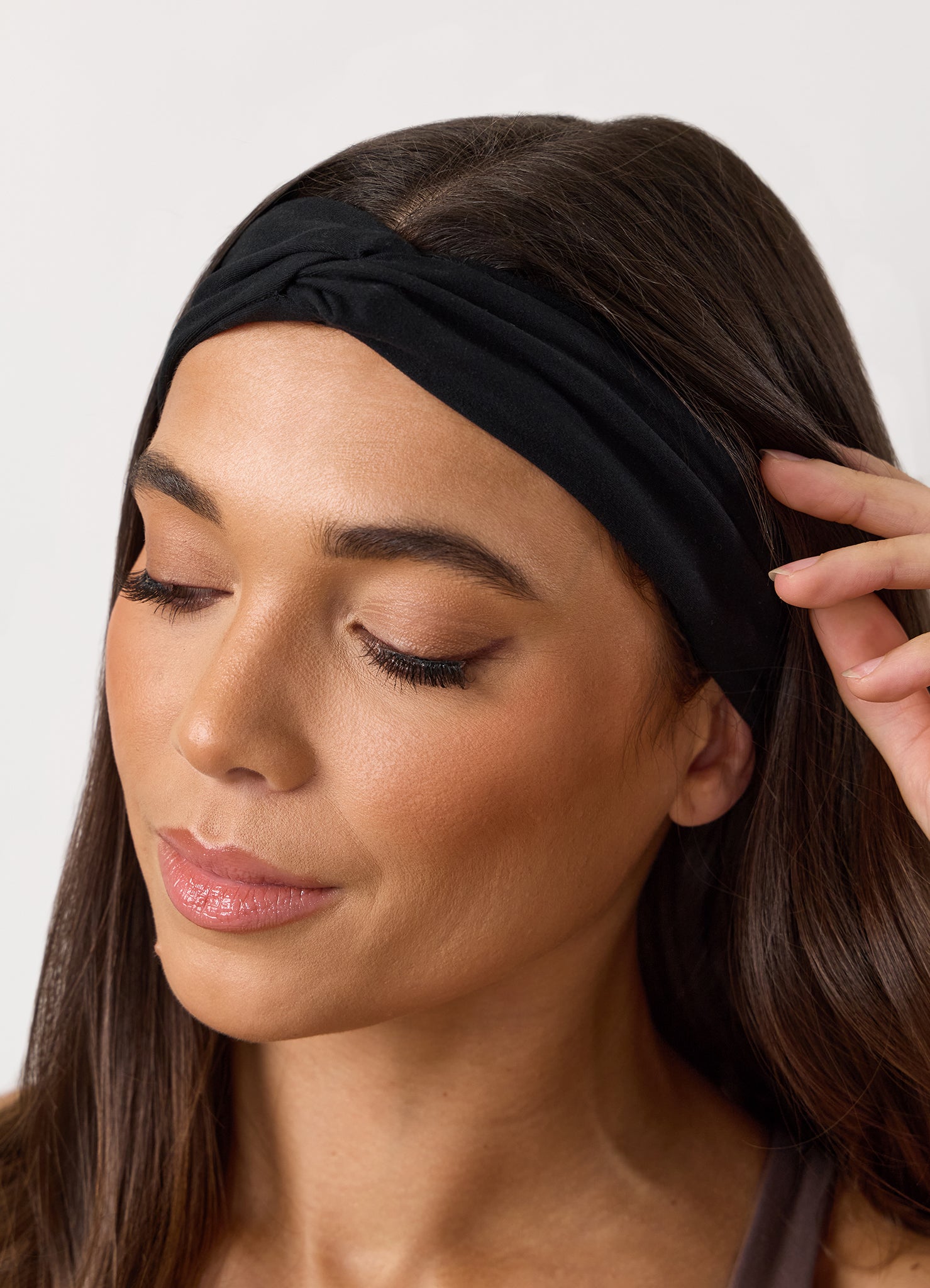 Gym King Twisted Headband - Black