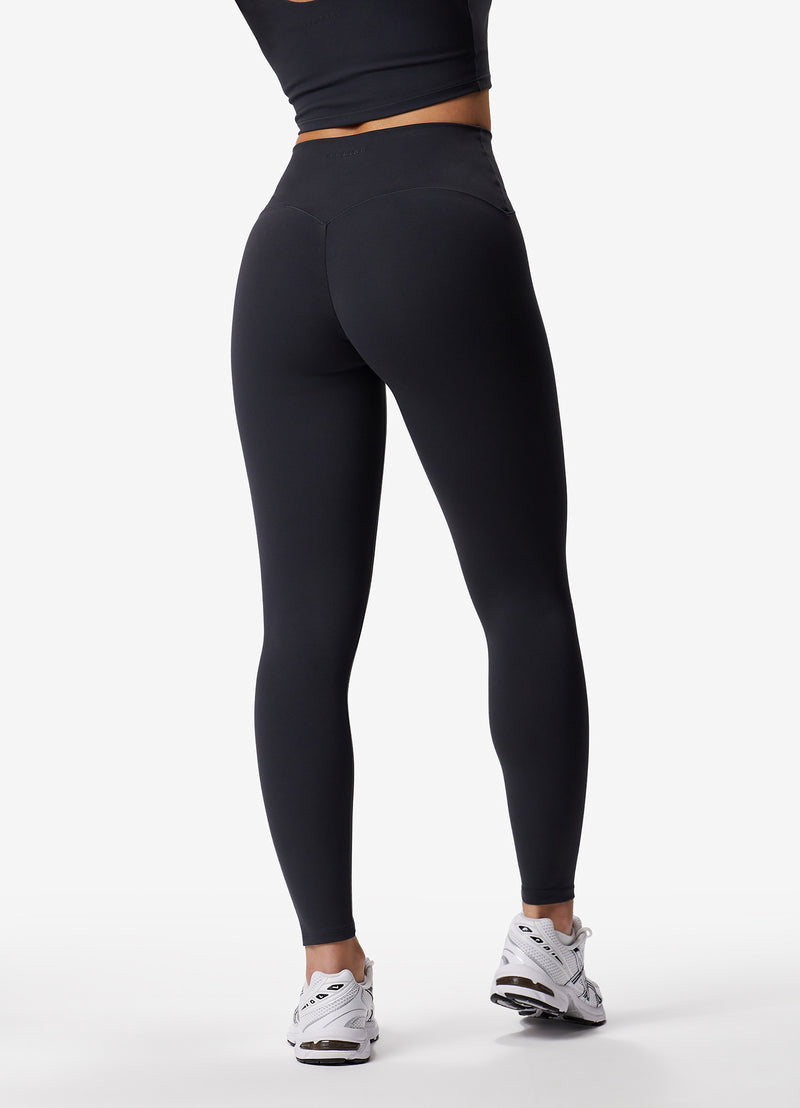 Gym King Peach Luxe Legging - Pewter Luxe