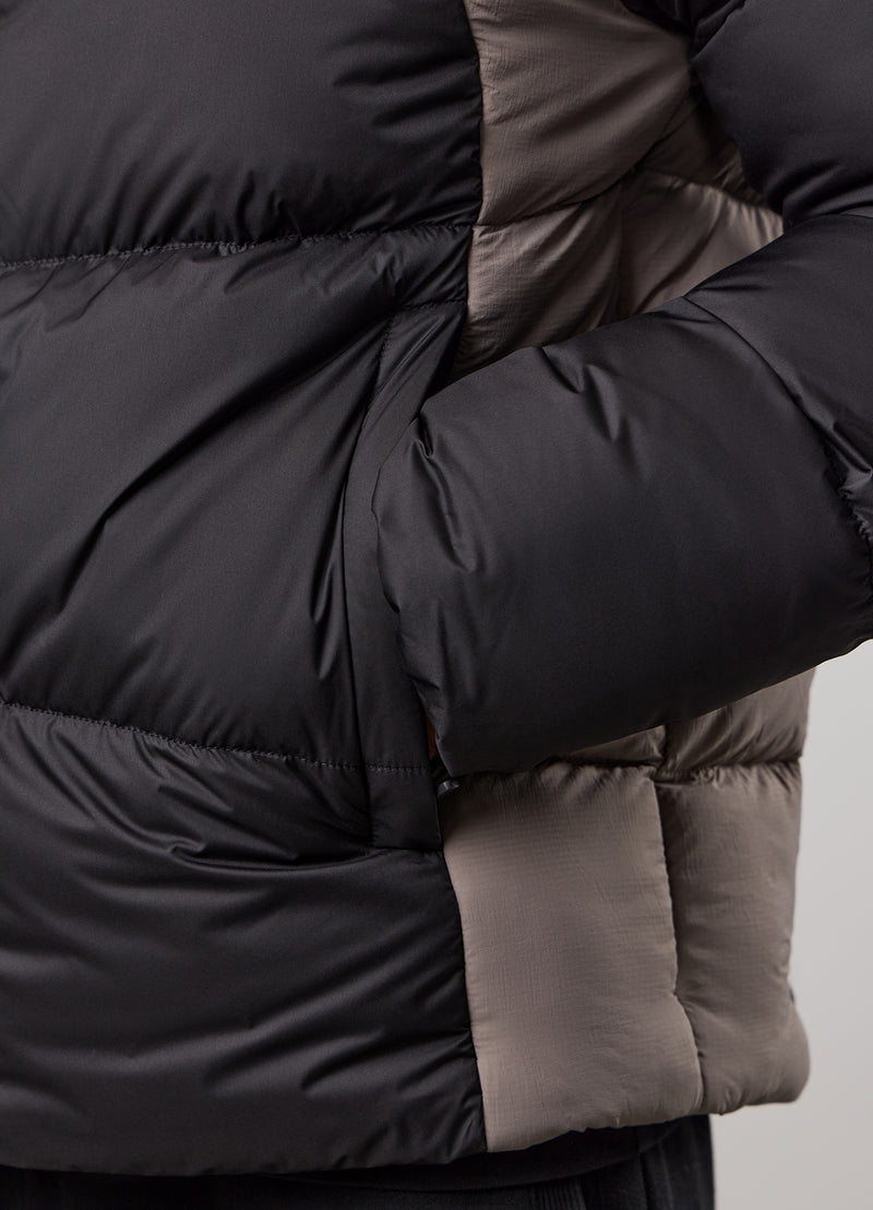 Gym King Peak Puffer Jacket - Black/Cinder