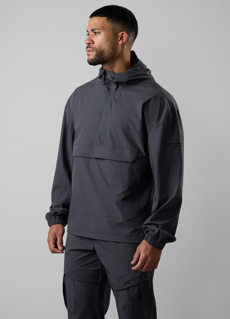 Gym King Pursuit 1/2 Zip Hood - Graphite