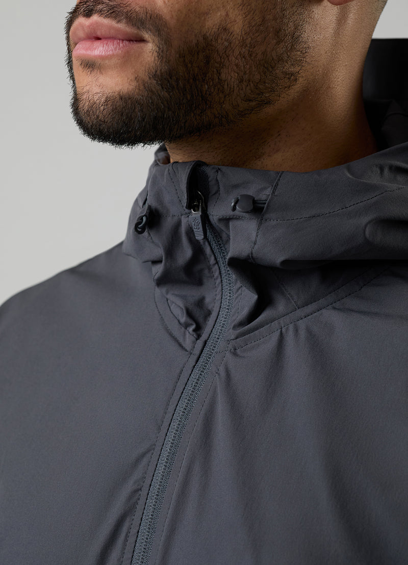 Gym King Pursuit 1/2 Zip Hood - Graphite