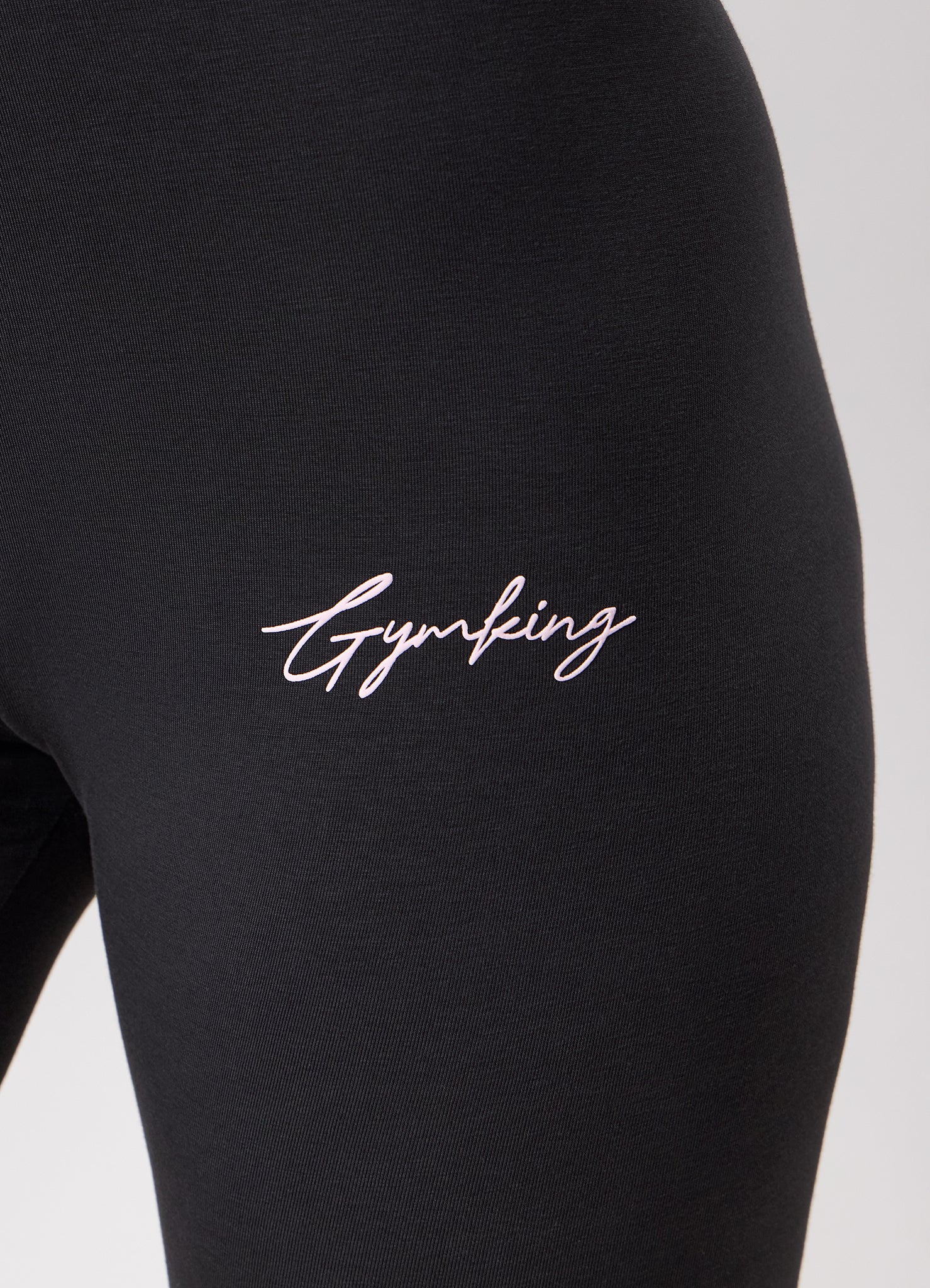 Gym King Script Mindset Jersey Legging - Dark Pewter
