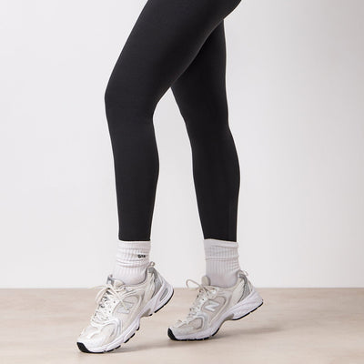Gym King Script Mindset Jersey Legging - Dark Pewter