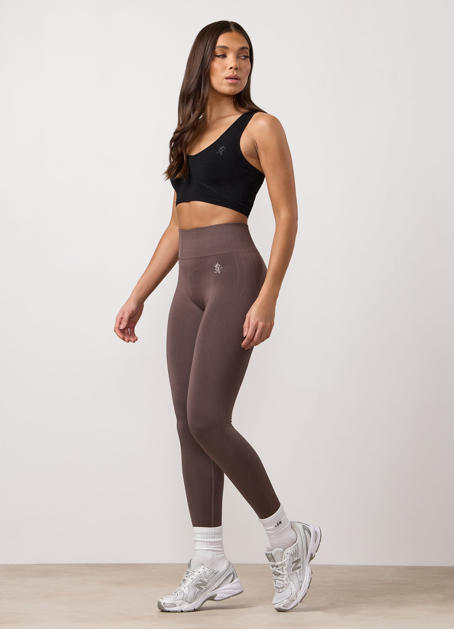 Gym King Poise Seamless Legging - Iridescent Mocha