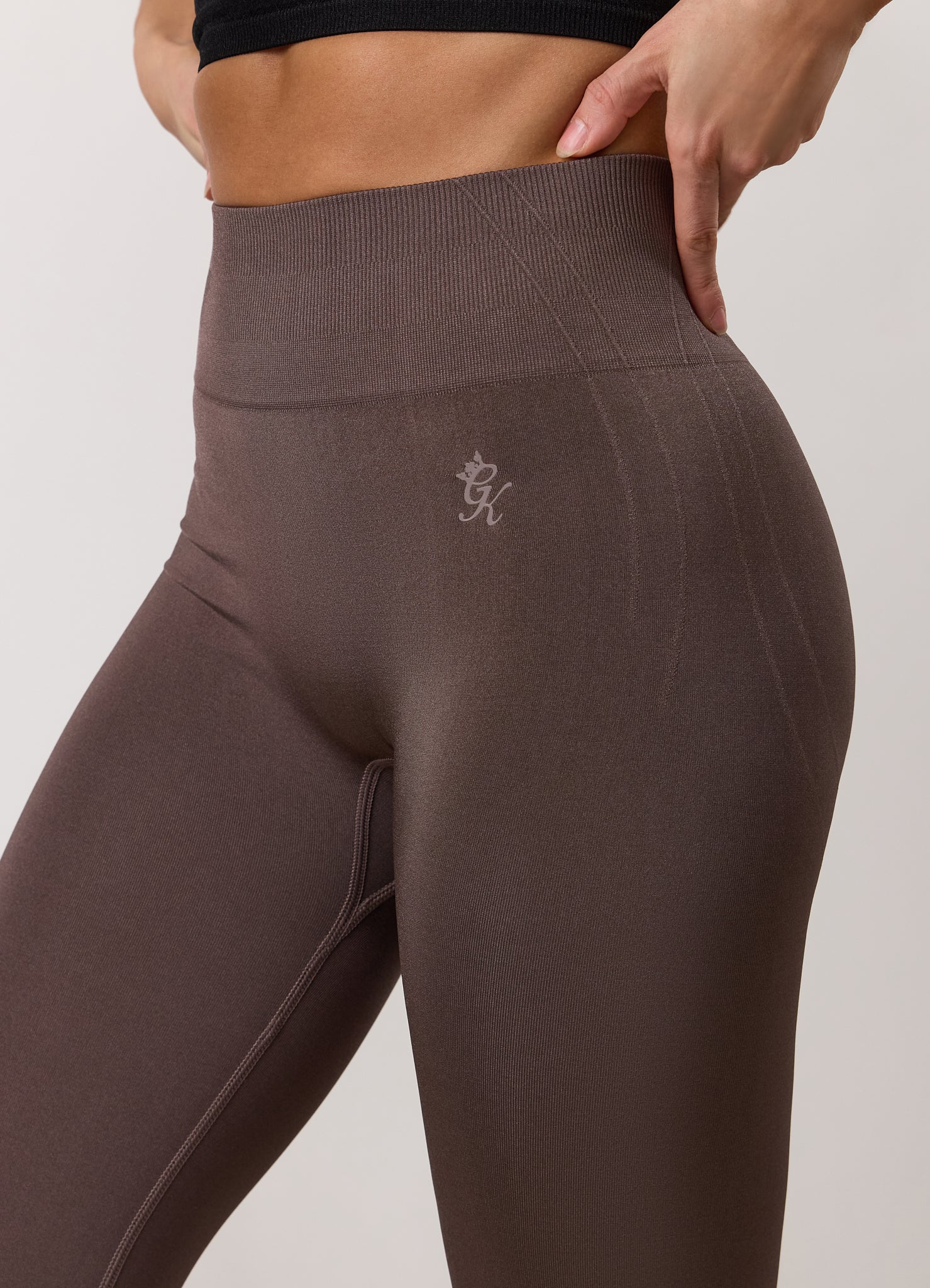 Gym King Poise Seamless Legging - Iridescent Mocha