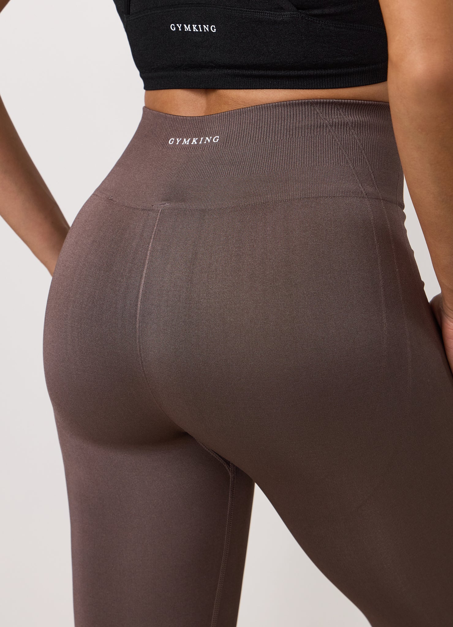 Gym King Poise Seamless Legging - Iridescent Mocha