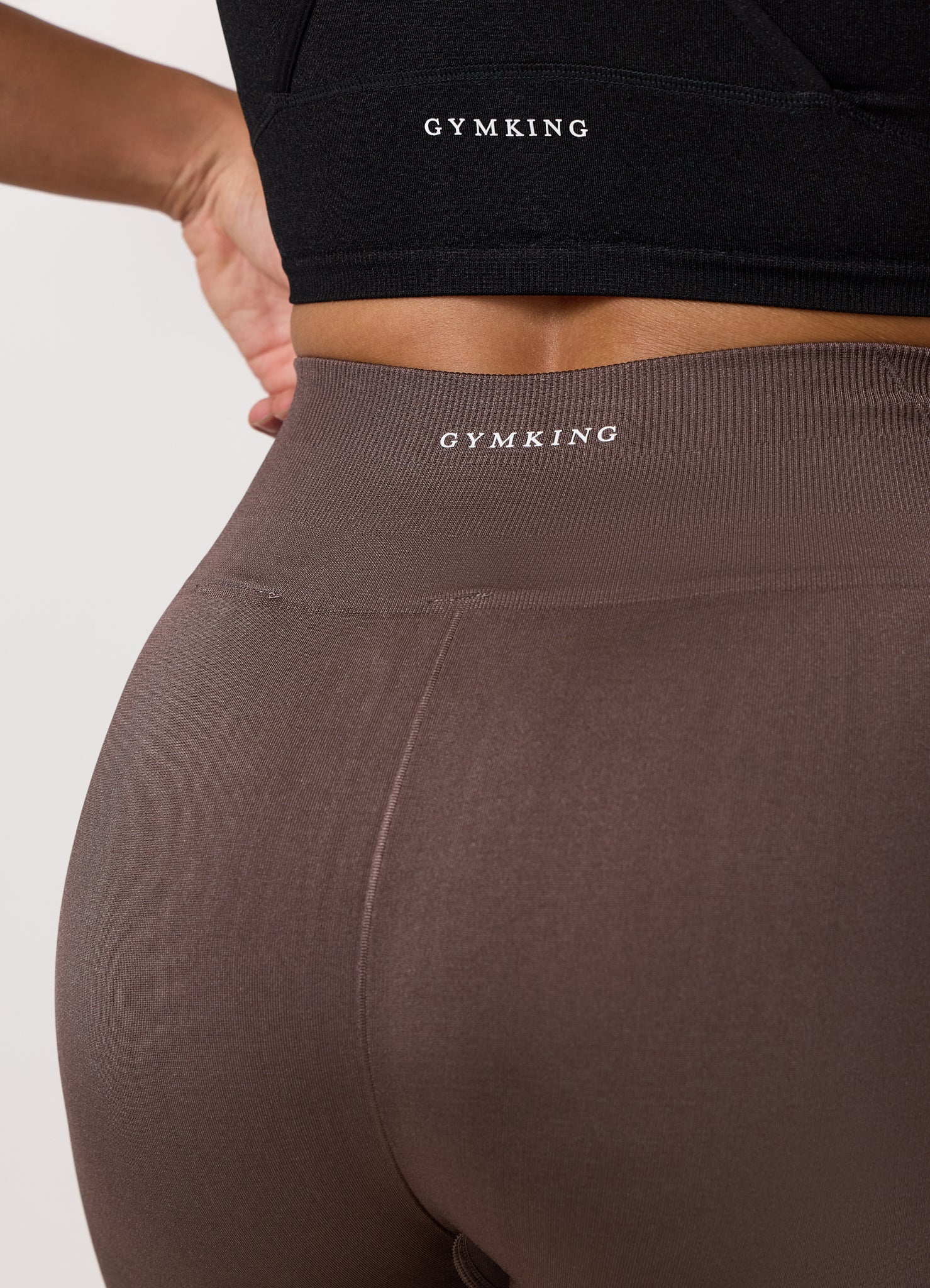 Gym King Poise Seamless Legging - Iridescent Mocha