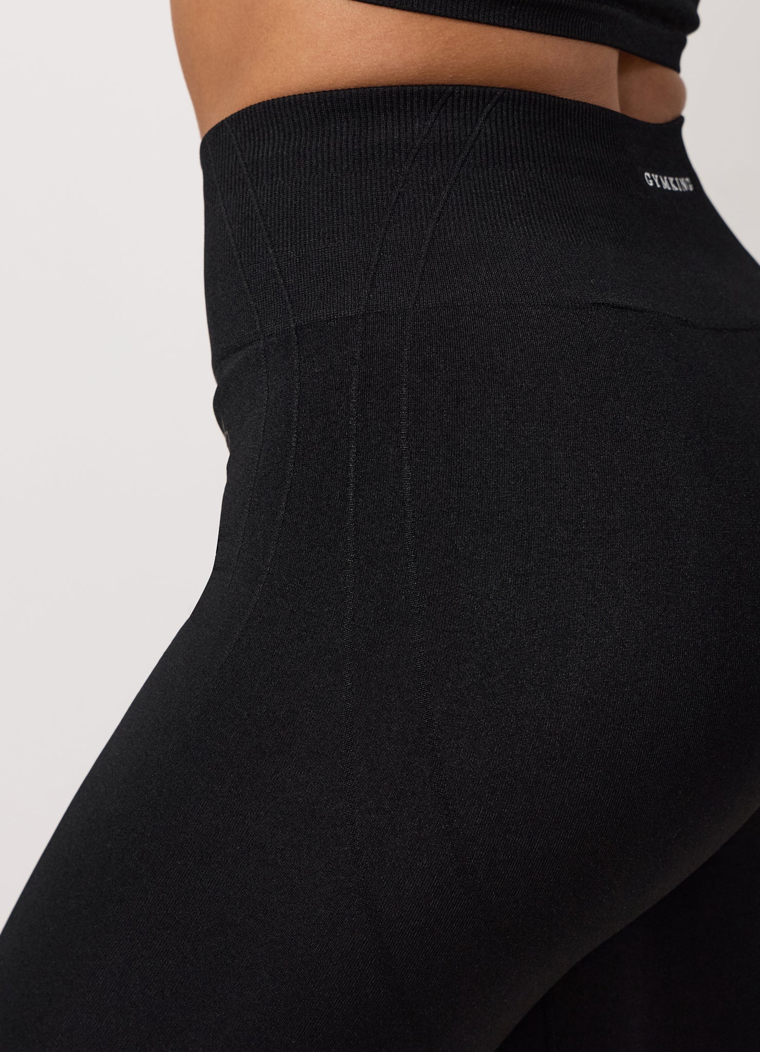 Gym King Poise Seamless Legging - Iridescent Black