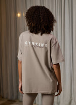 Gym King Poise Boyfriend Tee - Warm Grey