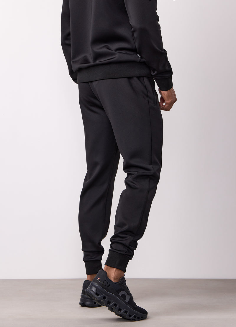 Gym King Poly Jogger - Black