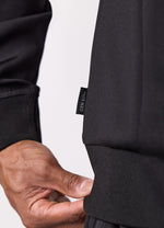 Gym King Poly Full Zip Hood Tracksuit - Black