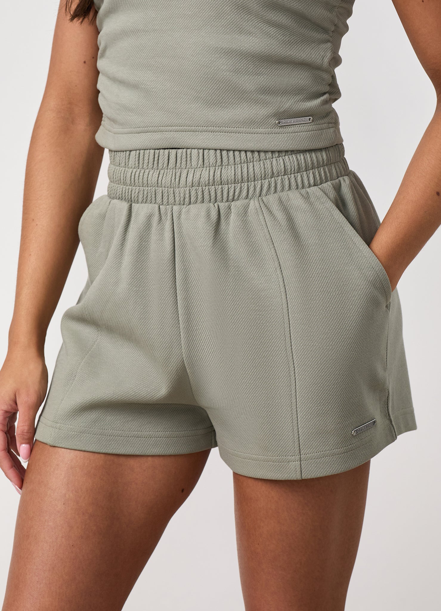 Gym King Portals Shorts - Soft Khaki