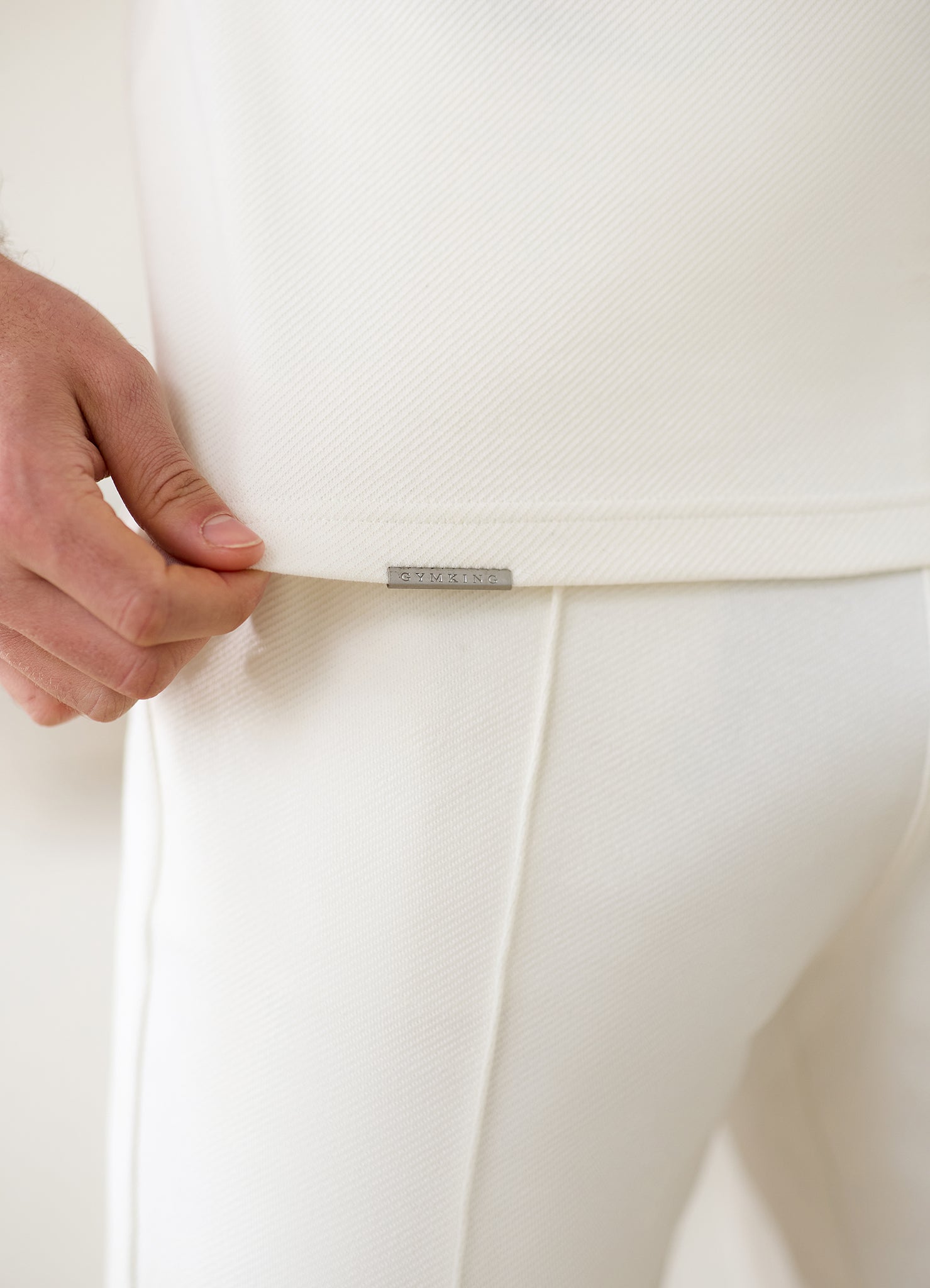 Gym King Portals Texture Short - Cream