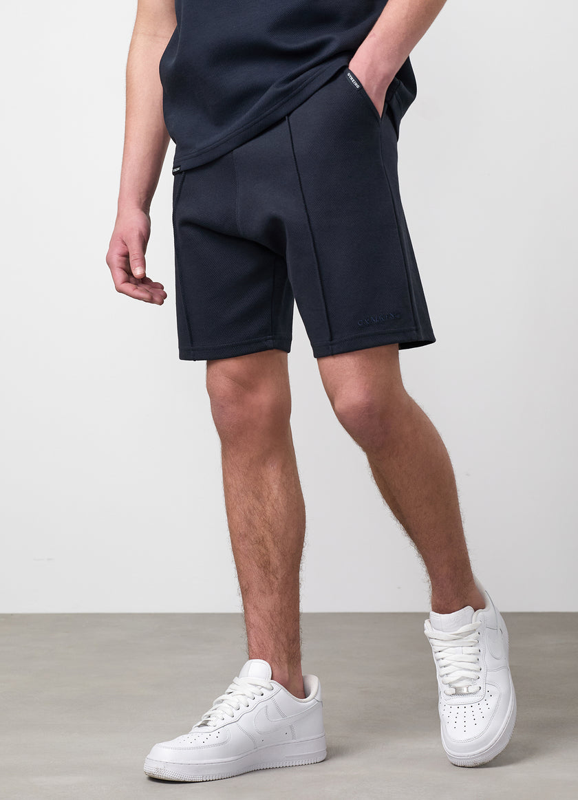 Gym King Older Kids Portals Texture Short - Navy