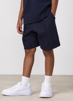 Gym King Older Kids Portals Texture Short - Navy thumbnail