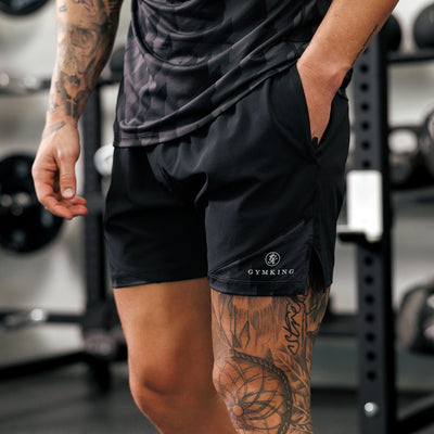 Gym King Power Performance 5" Short - Black