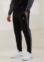 Gym King Power Fleece Hood Tracksuit - Black/Graphite/Gunmetal Grey