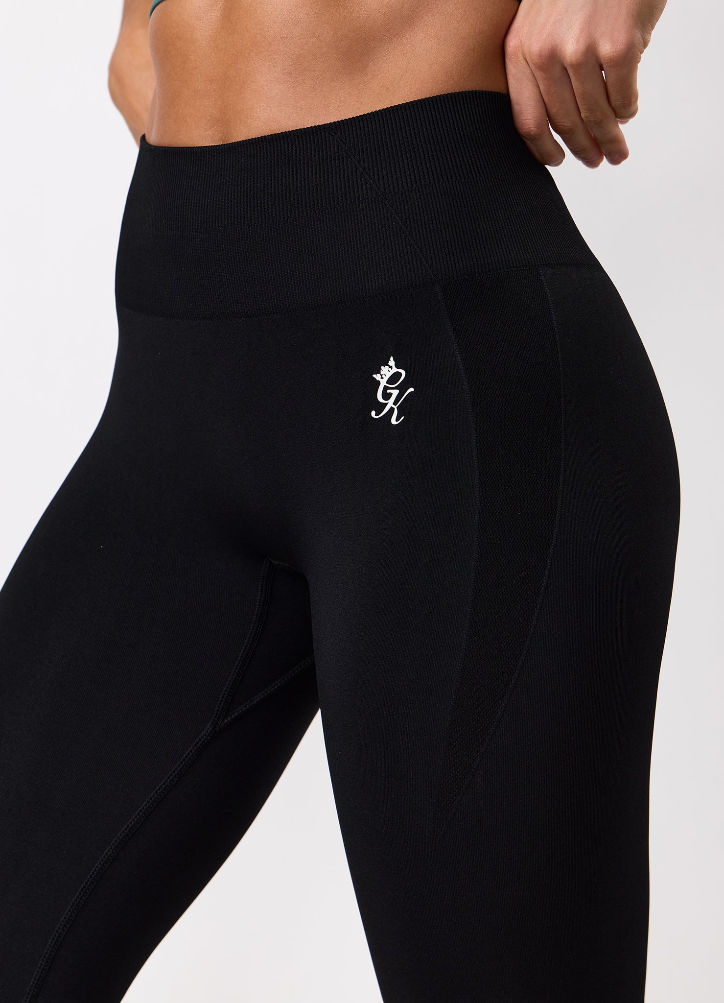Gym King Power Lightweight Seamless Legging - Black