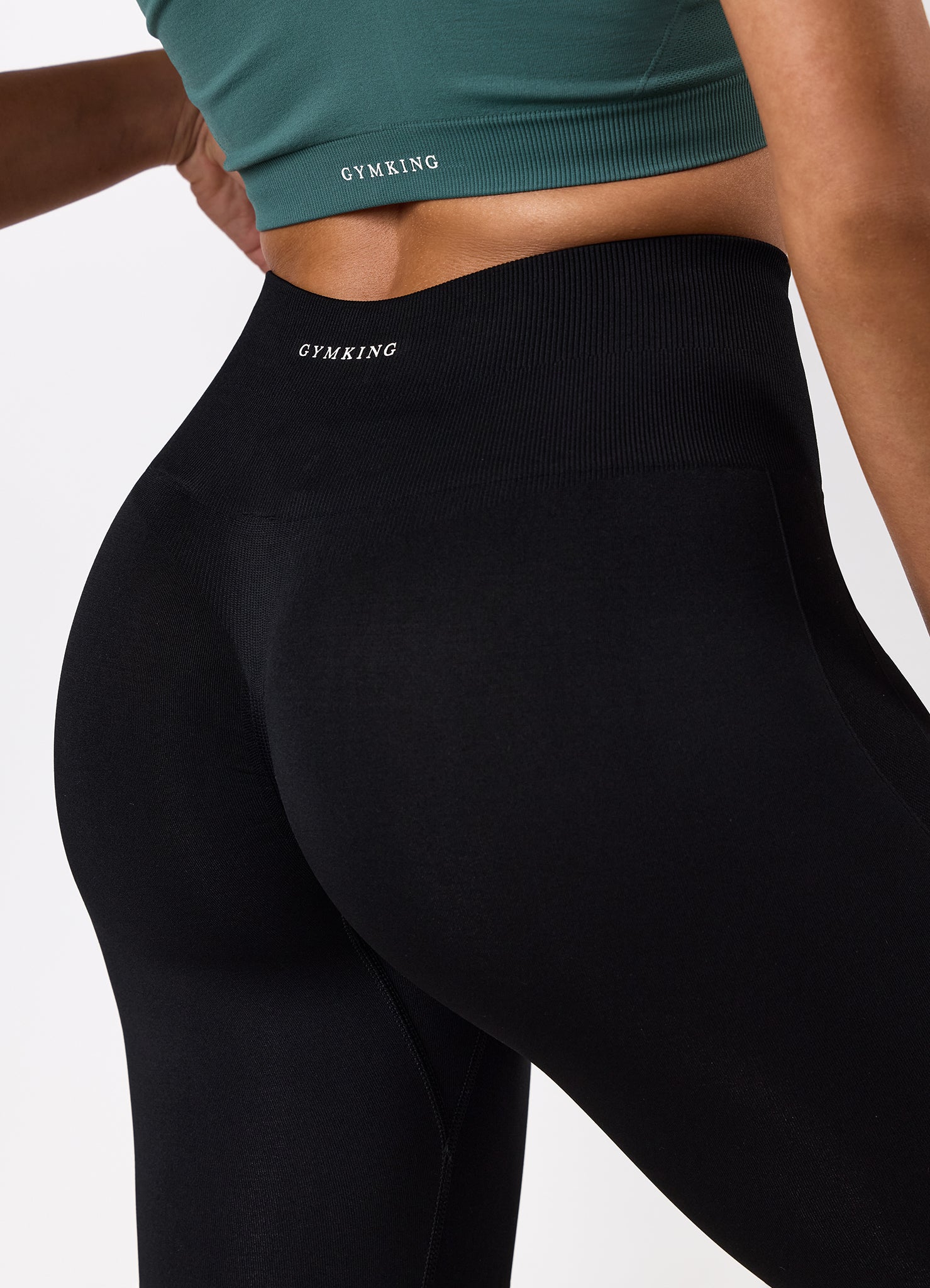 Gym King Power Lightweight Seamless Legging - Black