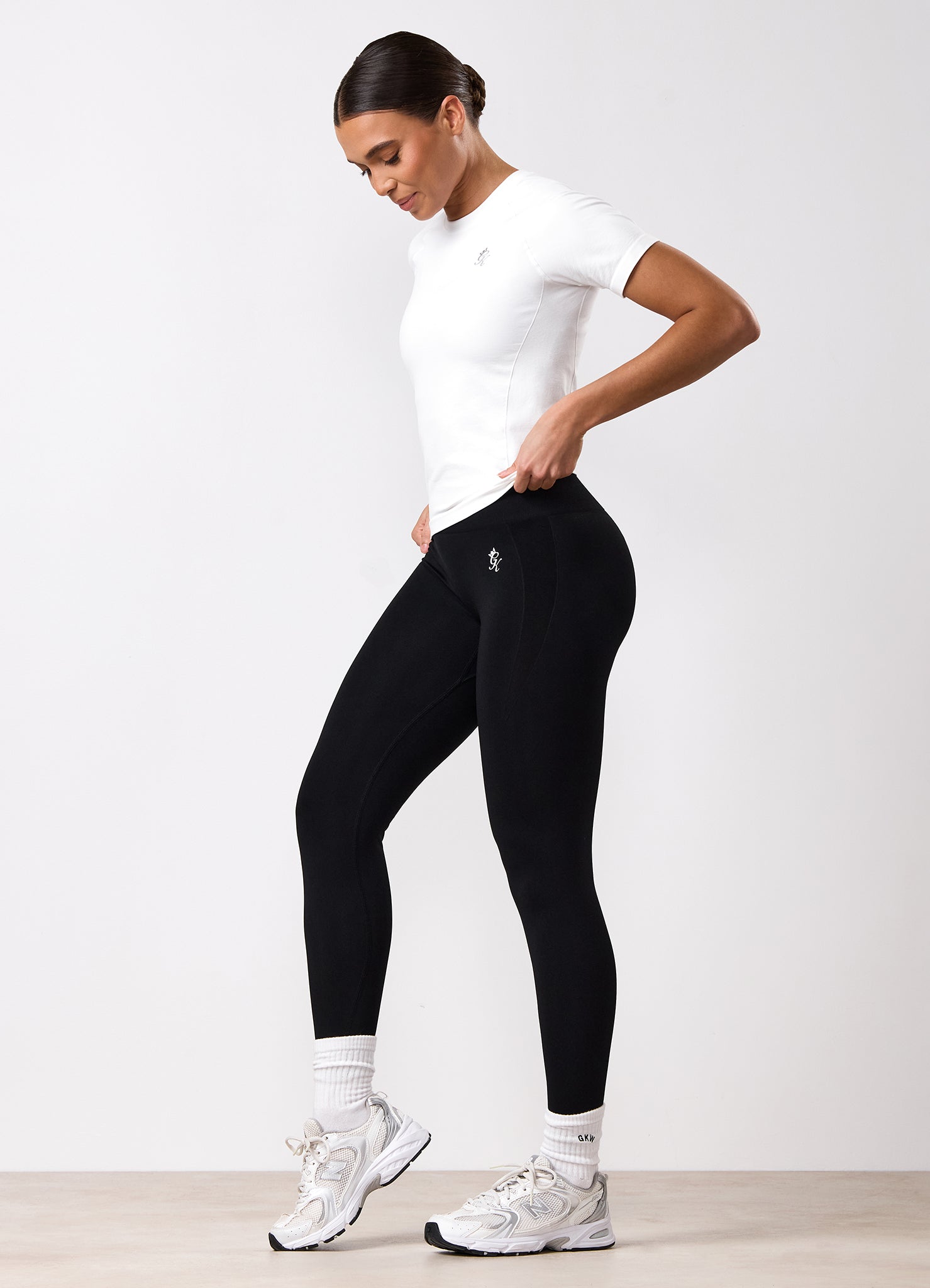 Gym King Power Lightweight Seamless Legging - Black