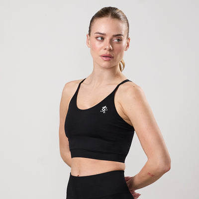 Gym King Power Lightweight Seamless Tank - Black